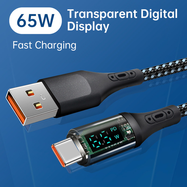 Data Cable with Digital Display